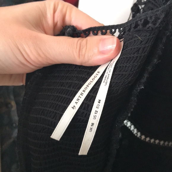 Slim lace midi dress Anthropologie - Picture 9 of 11